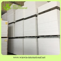 Pvc yeso junta de techo con papel de aluminio pvc pánel de yeso pvc techo