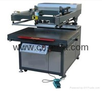 Máquina de Serigrafía Industrial de Cama Plana, Semiautomática, para Impresión Plana en Bolsas de Compra