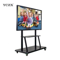 Papan Tulis Inframerah 75 "YCZX, Papan Sekolah/Kantor/Kelas Interaktif, Papan Tulis Mengajar Digital