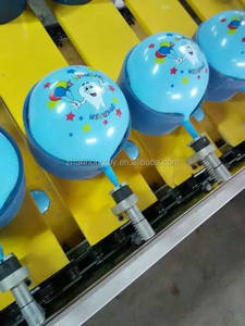1 lato 5 palloncino di colore macchina da stampa con auto palloncino alimentatore