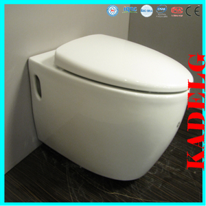 estilo occidental la construcción de cuarto de baño colgado loza sanitaria - Product Image 2