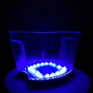 TR-Light-Up ถังน้ำแข็ง LED สีฟ้าเย็น-รวมแบตเตอรี่,แบตเตอรี่ลิเธียมไอออนถังน้ำแข็ง