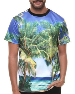 Camiseta de tela de malla ecológica hecha a medida 2025 en Pakistán Camiseta de sublimación comprimida con impresión digital - Product Image 2