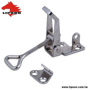 Caja de máquina de acero inoxidable, Metal de puerta de cerrojo de tensión, pestillo de extracción ajustable excéntrico de acero inoxidable, herrajes de palanca de gabinete - Product Image 6