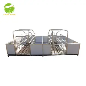 popular pvc fence sow farrowing pen for pig farrowing crate