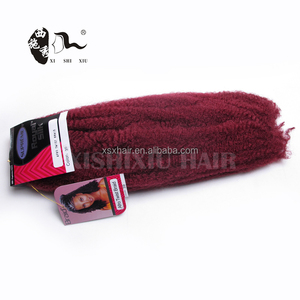 Trasporto Libero Reale di Seta Afro Torsione Treccia Dei Capelli di prezzi all'ingrosso Marley Trecce Dreadlocks, Reale di Seta Crespa Trecce