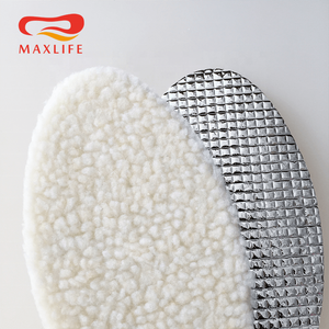 Comfortable Winter Insoles with Warm Wool <strong>Felt</strong> &amp; Aluminum Foil for Cold Seasons - Product Image 2