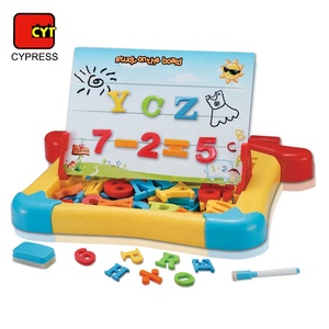Barato de plástico de borrable Mini tablero de dibujo magnética magnético de aprendizaje - Product Image 1