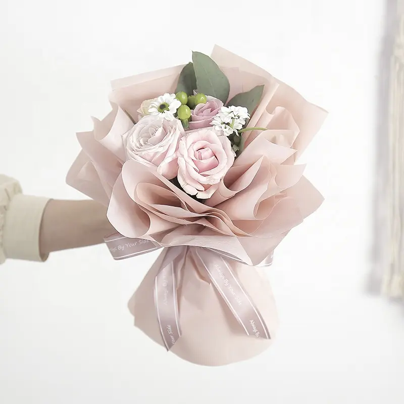 2019 Matte Vintage Color Korean Bouquet Fresh Flower Wrapping Paper