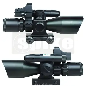 In The Scope Spike 3 In 1 2.5-10x40EG Combo Scopes With Red Dot Sight And Green Sight