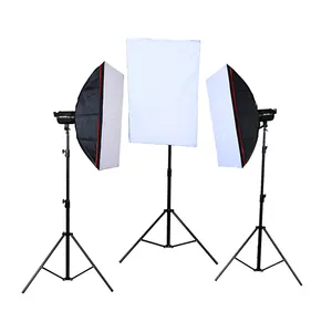 Photgraphic gatillo foto estudio portátil compacto flash de estudio kit de fotografía. Fotografía, luz,