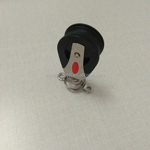 <span class=keywords><strong>Marine</strong></span> thép không gỉ 316 ABS cố định mắt ròng rọc khối với nylon bánh xe - Product Image 2