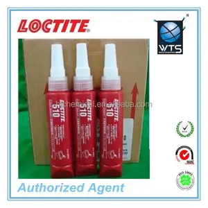50ml-- 300ml Loctite 510 gasket khử mặt bích sealant, nhiệt độ cao, màu đỏ