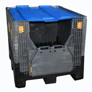1200x1000x975mm Heavy Duty Plastic Pallet Container bulk container