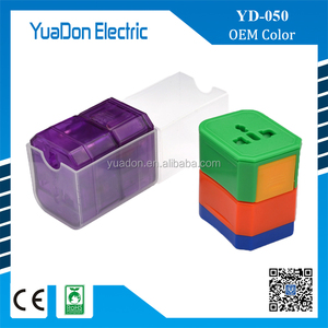 2017 venta Caliente en todo el mundo usando EE. UU./UE/AUS/UK ENCHUFE adaptador de viaje universal - Product Image 1