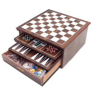 Top Grade Selling Baby Toys 15 in 1 Multi-function Chess Game Table for promotion Factory