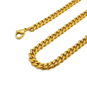 Olivia China Supplier Fashion Design jewelry punk heavy golden chains design shoulder necklace chain