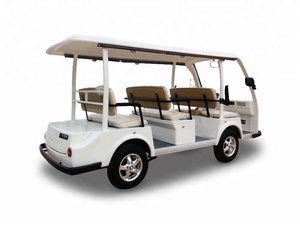 Navette électrique 8 places pour complexe hôtelier et hôtel, autocar touristique électrique LQY081A - Product Image 3