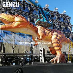 <span class=keywords><strong>Parque</strong></span> Temático Jurásico-Tamaño real Animatronic T-Rex Dinosaurio Metal Centros comerciales públicos Aeropuertos Guardería Escuelas de guardería - Product Image 4