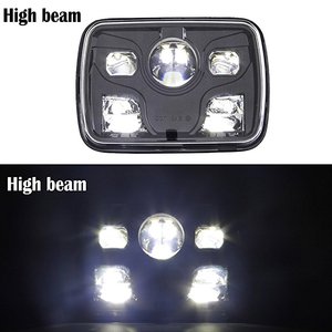 Offre Spéciale Gexune pour le camion de jeep wrangler accessoires <span class=keywords><strong>4x4</strong></span> conduite 5x7 pouces carré LED phare lumière de travail bar - Product Image 6