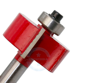 L-N154 1 Buah 8Mm Bantalan Tipe <span class=keywords><strong>T</strong></span> Shank Pemotong Penggilingan Kayu Tingkat Industri Gurdi Alat Pertukangan Kayu Bit Router untuk Kayu - Product Image 2