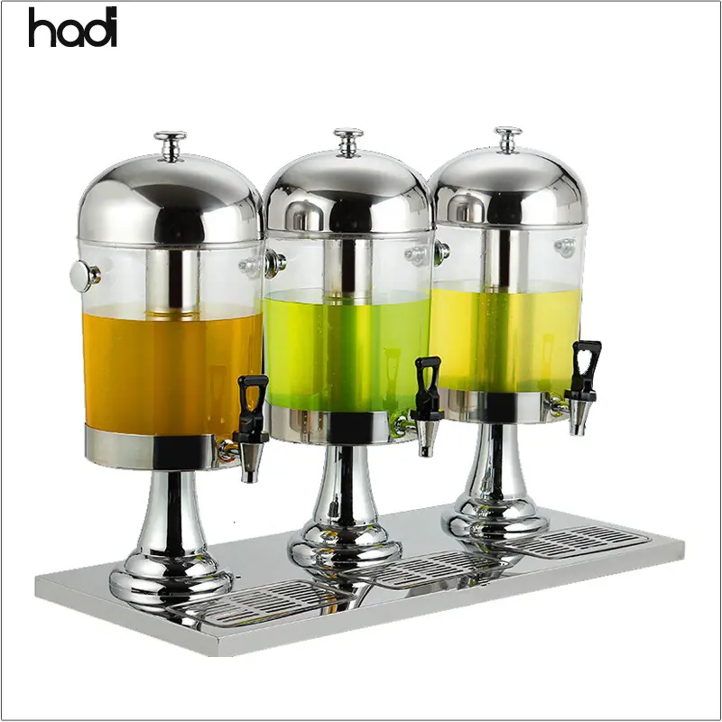 List of catering equipments commercial frozen beverage dispenser cheap triple juice dispenser for hotels