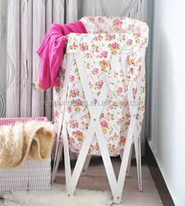 Đồ Nội Thất Nhà Đóng Mở Có Thể Gập Lại Giặt Giỏ Vòng Lưu Trữ Bin Túi Vải Vải Bẩn Giặt Ủi - Product Image 3