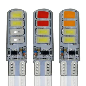 Perfect LED T10 Canbus led Bulb 5W 5630 5730 8SMD Car Side Wedge Light Bulb Error Free Auto Car Light LED Lighting Decorations