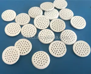 Porous Porcelain Alumina Ceramic Substrate Disc Plate