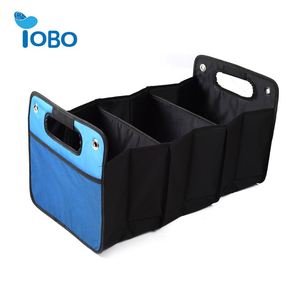 Custom size foldable trunk seat back fabric storage box cooler bag car boot organiser