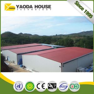 Proveedores de China Fácil Construir Prefabricada Cobertizo Granja Lechera De Acero Estructural - Product Image 2