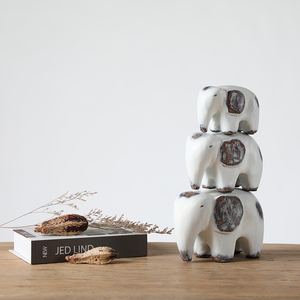 Modern <strong>Decorating</strong> Ideas <strong>Elephant</strong> Animal Ornaments Resin Craft <strong>Decoration</strong> - Product Image 1