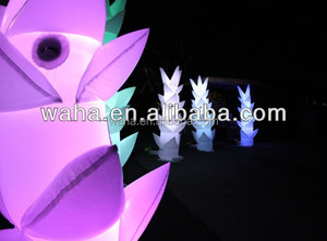 Decorazione Natalizia: Palloncino Gonfiabile a Forma di Germoglio di Bambù con Luci LED, 16 Colori, Dimensioni Personalizzabili per Decorazioni Sceniche - Product Image 2