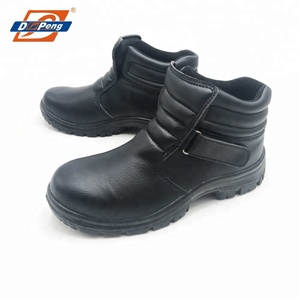 บูทช่างเชื่อมหนังสำหรับผู้ชายรองเท้าช่างเชื่อมงานเชื่อมแบบญี่ปุ่นมีสายรัดวิเศษ - Product Image 3