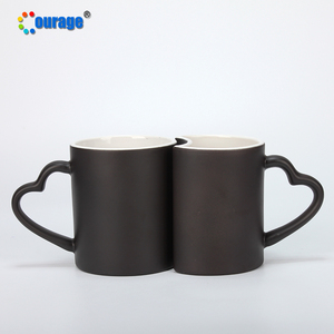 <span class=keywords><strong>Tasse</strong></span> intelligente au design personnalisé pour <span class=keywords><strong>couple</strong></span> par sublimation magique au prix de gros - Product Image 2