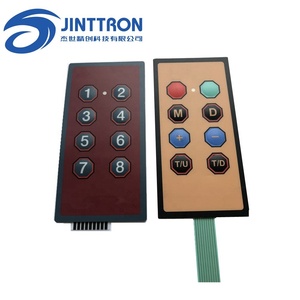 2X4 Matrix 8 Toetsen Tactiele Membraanschakelaar Toetsenbord Platte Knoppen Matrix Toetsenbord 3X3 Membraan Toetsenbord - Product Image 3