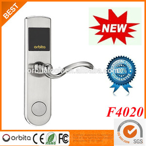seguridad cerradura de la puerta para <span class=keywords><strong>el</strong></span> hotel de aleación de zinc con color <span class=keywords><strong>dorado</strong></span> correderas cerradura de la puerta - Product Image 4