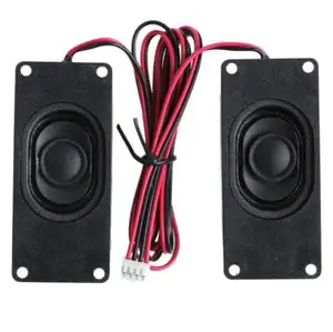 2X 4 Ohm 3W 3070 Advertising LCD TV Speakers Loudspeaker Rectangle Speaker