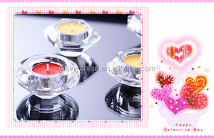 Kim Cương Hình Dạng Phun Màu Trang Trí Trang Trí Giáng Sinh Pha Lê Thủy Tinh Lãng Mạn Tealight <span class=keywords><strong>Candle</strong></span> Holders - Product Image 5