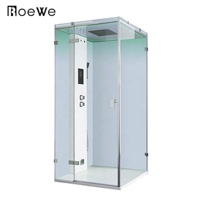 Gabinete de vapor con bluetooth y techo de color, cabina de <span class=keywords><strong>ducha</strong></span> pequeña multifuncional, cabina de vapor de computadora de masaje cuadrado - Product Image 1