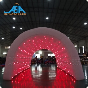 Đầy Màu Sắc Tùy Chỉnh <span class=keywords><strong>Inflatable</strong></span> <span class=keywords><strong>Led</strong></span> <span class=keywords><strong>Tunnel</strong></span> Đối Với Đảng - Product Image 1