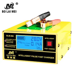 12 볼트 LCD Display Auto smart 납 산 성 battery charger