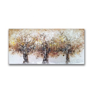 Pintura al óleo <span class=keywords><strong>de</strong></span> árboles coloridos abstractos <span class=keywords><strong>sobre</strong></span> lienzo para decoración personalizada decoración del hogar al por mayor proyecto <span class=keywords><strong>de</strong></span> Hotel arte <span class=keywords><strong>de</strong></span> <span class=keywords><strong>pared</strong></span> - Product Image 2