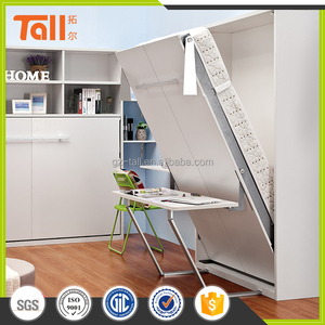 Good Quality Space Saving <strong>Wall</strong> Bed Cheap Murphy Bed with Office <strong>Desk</strong> - Product Image 5