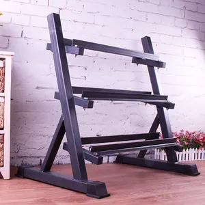 In Voorraad Gym Fitness Sets Hex Dumbbel Rack Fitness Gewicht Opslag Stand Halter Gym Rack