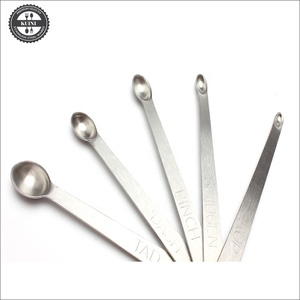 5 Chiếc Thìa Đo Bằng Thép Không Gỉ Mini - Product Image 5