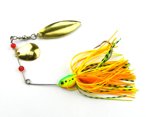 דיג ספינר פתיונות בס Crankbait פיתיון להתמודד עם כננת וו ספינר Spinnerbait פייק בס 17G - Product Image 3