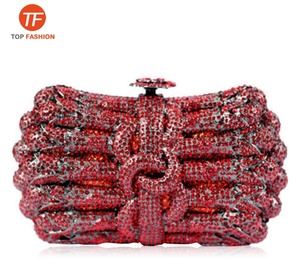 Cher ASPERGES HOLLANDAISE cristal strass fête pochette formelle sac de soirée femmes pochette sac à main en gros de l'usine - Product Image 2