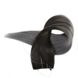 Extensions de cheveux vietnamiens Remy en gros de 18 pouces avec fil de pêche, double trame, décolorées, pas chères - Product Image 3