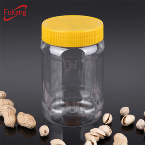 450g de mantequilla de maní de contenedores para niños dulces de grado de alimentos botellas de Pet - Product Image 2